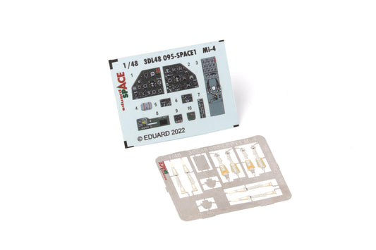 Eduard 3DL48095 1:48 Mil Mi-4 SPACE 3D-Printed Instrument Decals