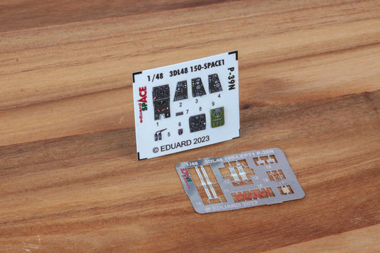 Eduard 3DL48150 1:48 P-39N Airacobra SPACE