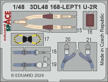 Eduard 3DL48168 1:48 Lockheed U-2R Dragon SPACE