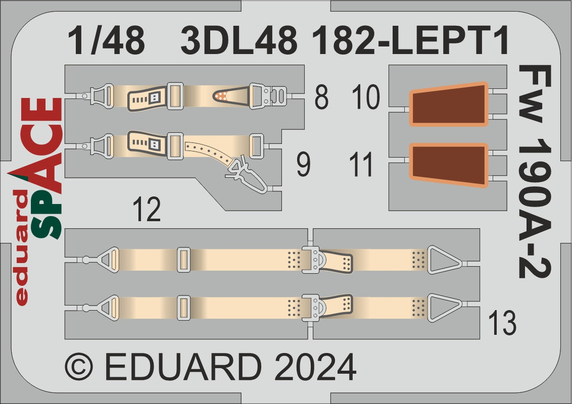 Eduard 3DL48182 1:48 Focke-Wulf Fw-190A-2 SPACE