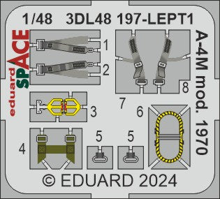 Eduard 3DL48197 1:48 Douglas A-4M Skyhawk mod. 1970 SPACE