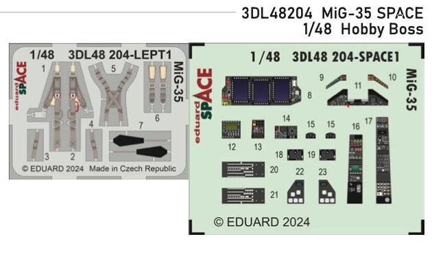 Eduard 3DL48204 1:48 Mikoyan MiG-35 SPACE