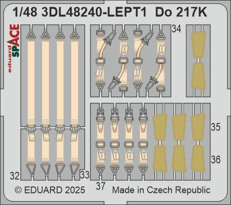 Eduard 3DL48240 1:48 Dornier Do-217K-1 SPACE