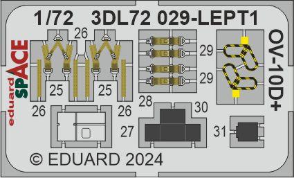 Eduard 3DL72029 1:72 North-American/Rockwell OV-10D+ Bronco SPACE