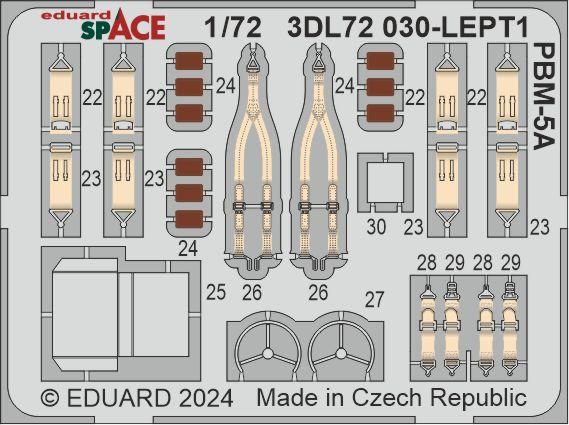 Eduard 3DL72030 1:72 Martin PBM-5A Mariner SPACE