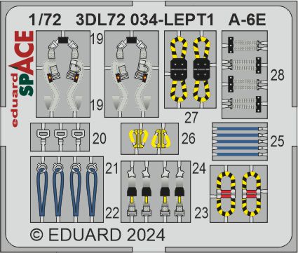 Eduard 3DL72034 1:72 Grumman A-6E Intruder SPACE