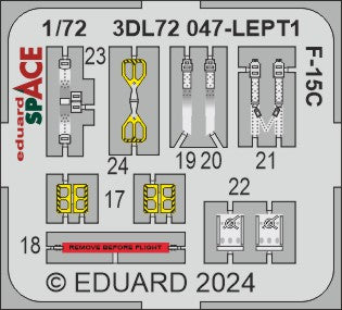 Eduard 3DL72047 1:72 McDonnell F-15C Eagle