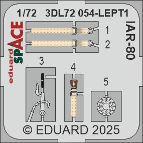 Eduard 3DL72054 1:72 I.A.R. IAR.80 SPACE