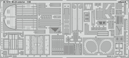 Eduard 481019 1:48 Mil Mi-24V/VP exterior