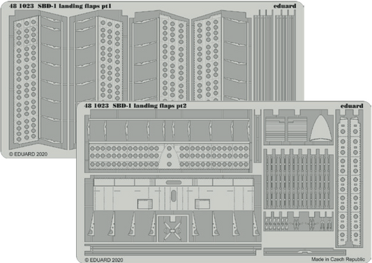 Eduard 481023 1:48 Douglas SBD-1 Dauntless Landing Flaps