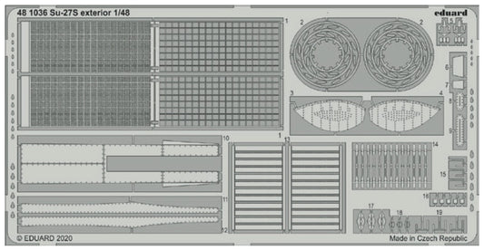 Eduard 481036 1:48 Sukhoi Su-27S exterior