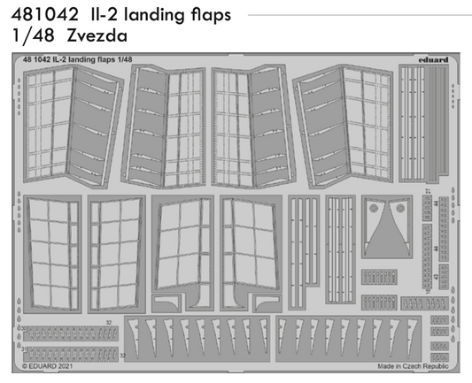 Eduard 481042 1:48 Ilyushin Il-2 Stormovik Landing Flaps