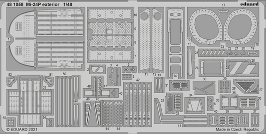 Eduard 481058 1:48 MiL Mi-24P exterior