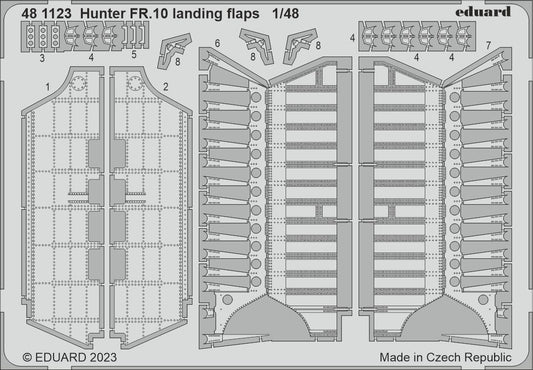 Eduard 481123 1:48 Hawker Hunter FR.10 landing flaps for Airfix