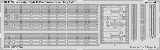Eduard 481135 1:48 Avro Lancaster B Mk.III Dambuster bomb bay
