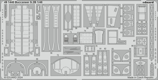 Eduard 491440 1:48 Blackburn Buccaneer S.2B for Airfix