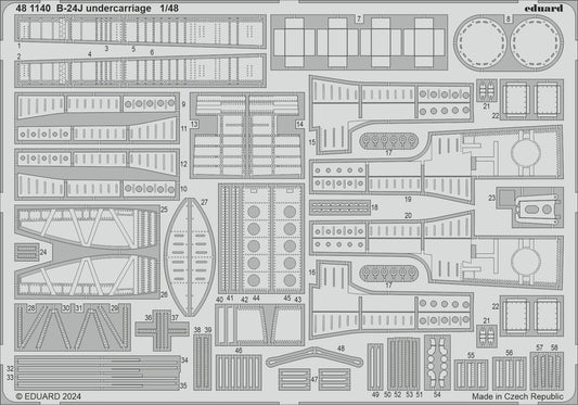 Eduard 481140 1:48 B-24J Undercarriage