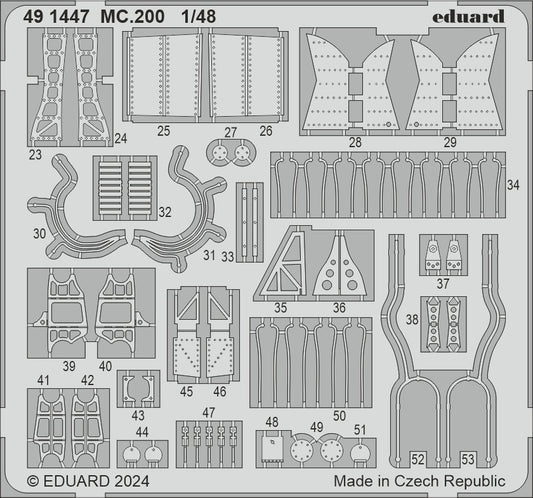 Eduard 491447 1:48 Macchi MC.200 Saetta for Italeri