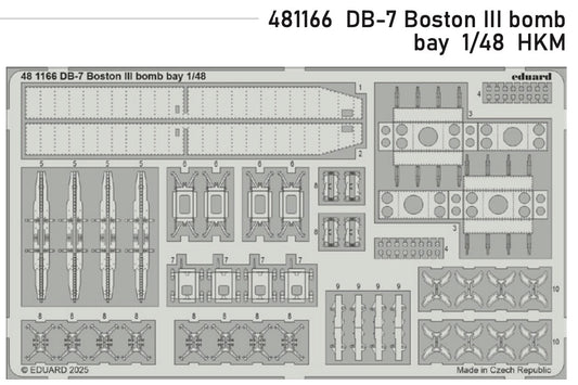 Eduard ED481166 1:48 Douglas Boston III/US DB-7B bomb bay