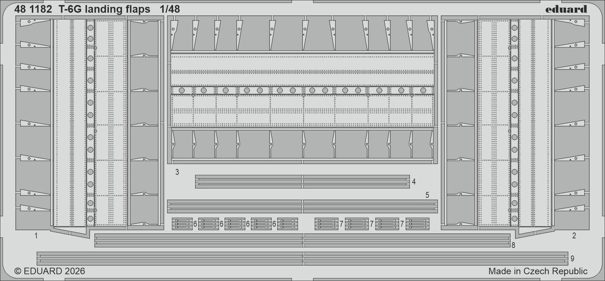 Eduard 481182 1:48 North-American T-6G Texan Landing Flaps