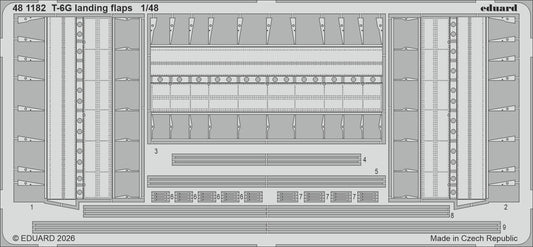 Eduard 481182 1:48 North-American T-6G Texan Landing Flaps