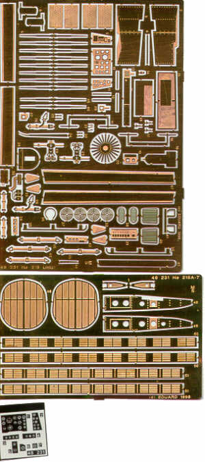 Eduard 48231 1:48 Heinkel He-219A-7 'Uhu' Detail Set