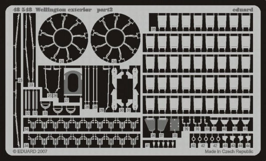 Eduard 48548 1:48 Vickers Wellington Mk.I Exterior