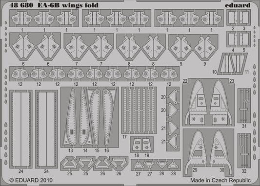 Eduard 48680 1:48 Grumman EA-6B Prowler wing fold