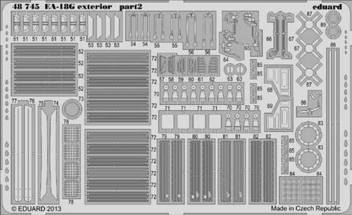 Eduard 48745 1:48 Boeing EA-18G Growler Exterior