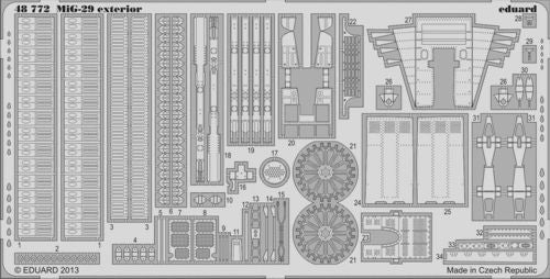 Eduard 48772 1:48 Mikoyan MiG-29 Exterior