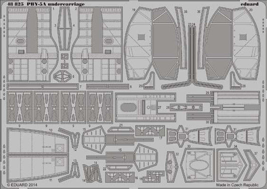 Eduard 48825 1:48 Consolidated PBY-5A Catalina Undercarriage