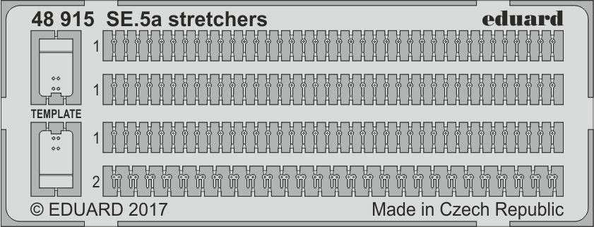 Eduard 48915 1:48 S.E.5a Stretchers