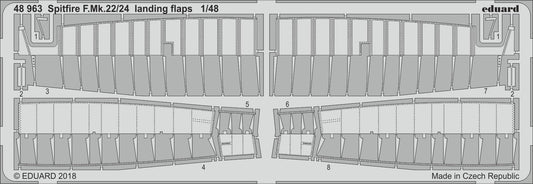 Eduard 48963 1:48 Spitfire F.Mk.22/24 landing flaps