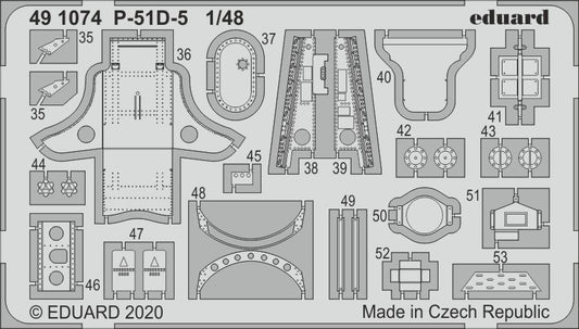 Eduard 491074 1:48 North-American P-51D-5 Mustang Interior