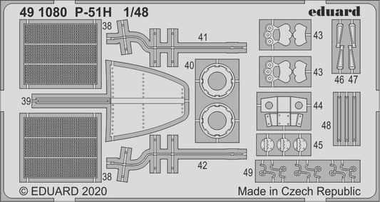 Eduard 491080 1:48 North-American P-51H Mustang Detailing Set