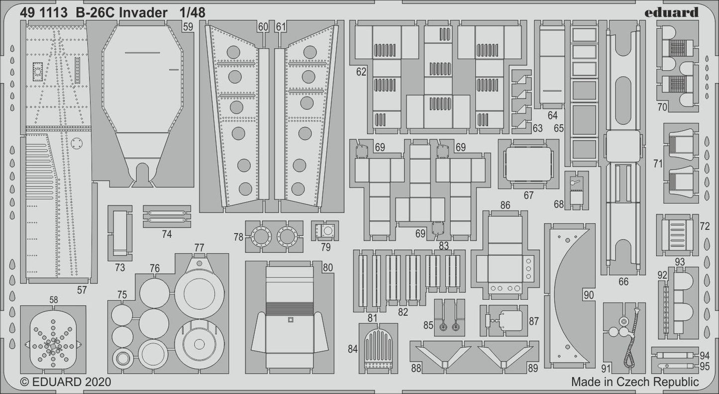 Eduard 491113 1:48 Douglas B-26C Invader