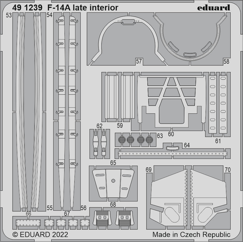 Eduard 491239 1:48 Grumman F-14A Tomcat Late Interior