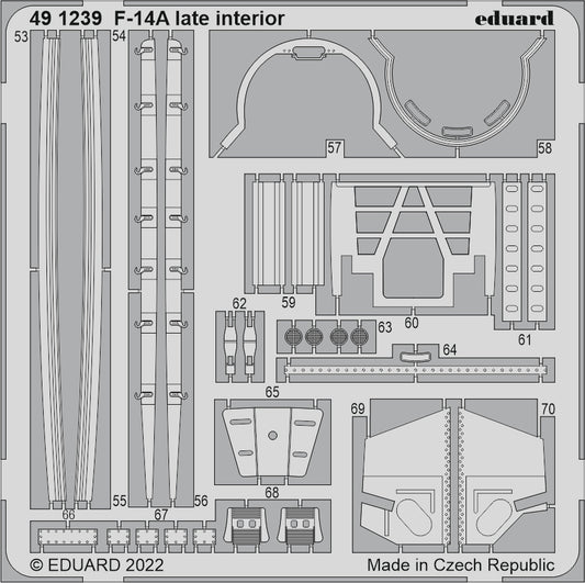 Eduard 491239 1:48 Grumman F-14A Tomcat Late Interior