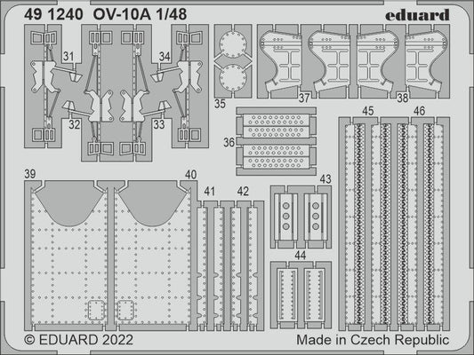 Eduard 491240 1:48 North-American/Rockwell OV-10ÃƒÂÃ‚Â Bronco Detailing Set