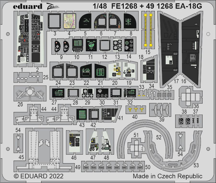 Eduard 491268 1:48 Boeing EA-18G Detailing Set