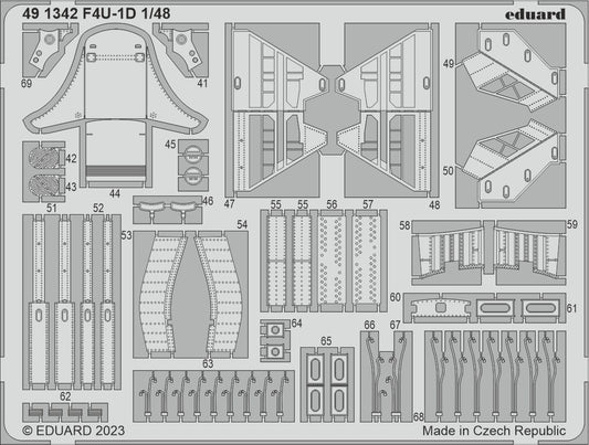 Eduard 491342 1:48 Vought F4U-1D Corsair