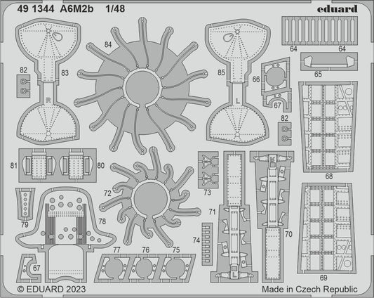 Eduard 491344 1:48 Mitsubishi A6M2b Zero Fighter Model 21