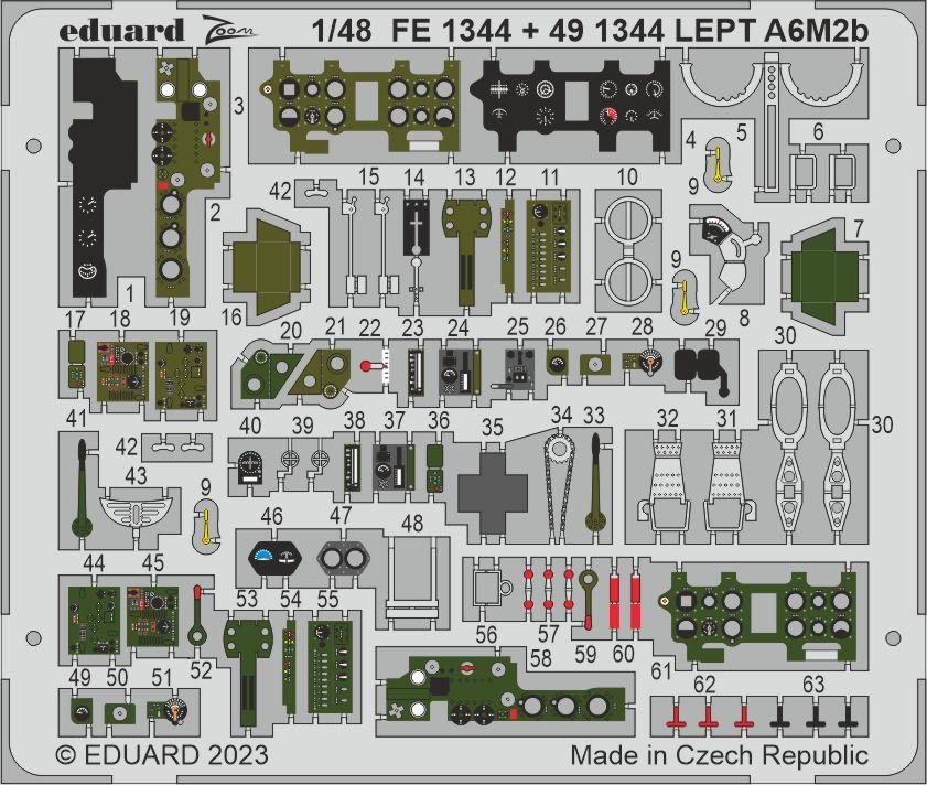 Eduard 491344 1:48 Mitsubishi A6M2b Zero Fighter Model 21