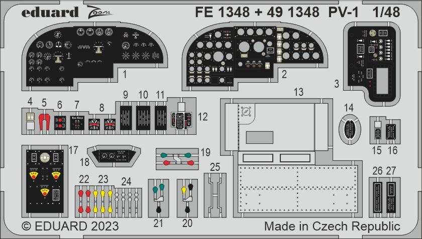 Eduard 491348 1:48 Lockheed PV-1 Ventura