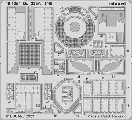 Eduard 491354 1:48 Dornier Do-335A Pfeil to be used with Tamiya