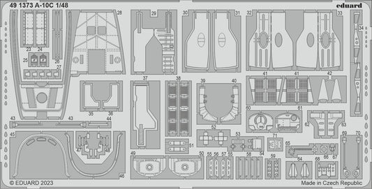 Eduard 491373 1:48 A-10C Thunderbolt II to be used with Academy