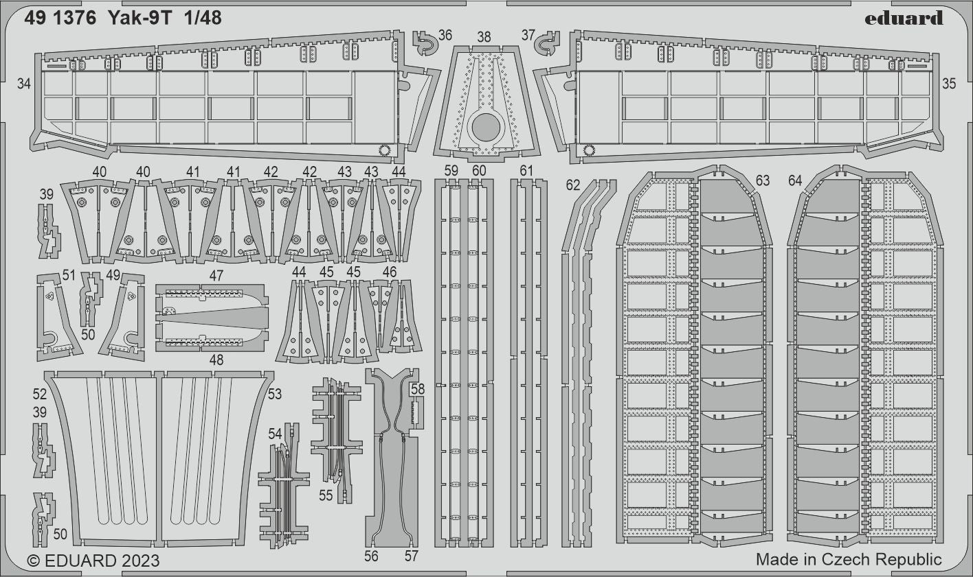 Eduard 491376 1:48 Yakovlev Yak-9T
