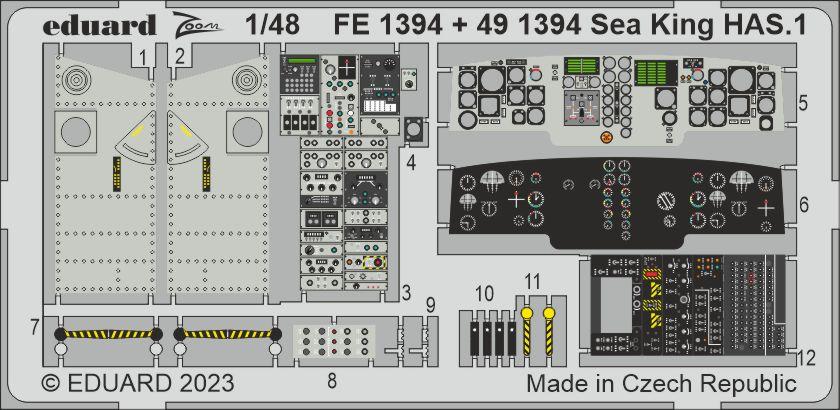 Eduard 491394 1:48 Westland Sea King HAS.1