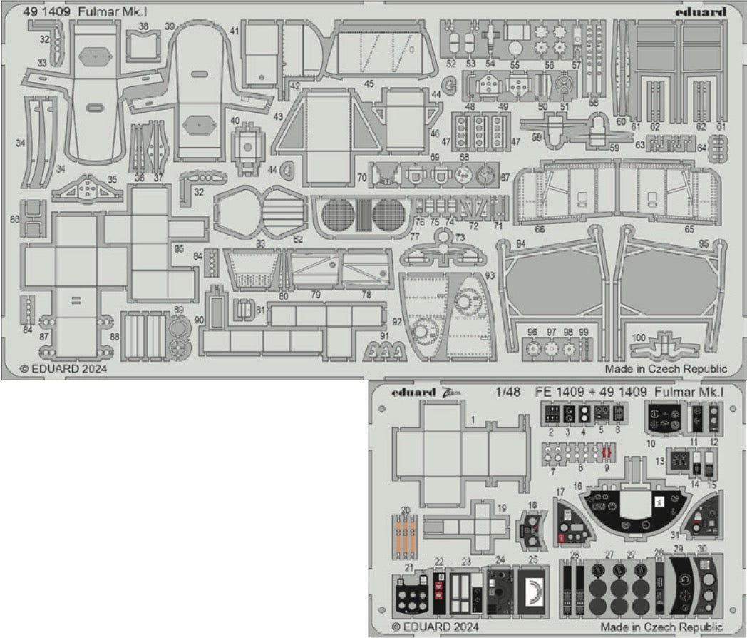 Eduard 491409 1:48 Fairey Fulmar Mk.I