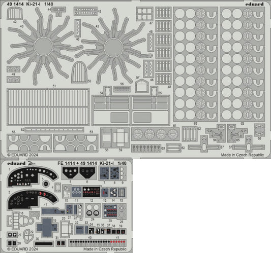 Eduard 491414 1:48 Mitsubishi Ki-21-I